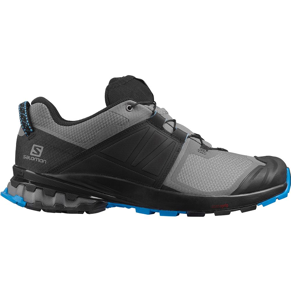 Salomon Singapore Mens Trail Running Shoes - XA WILD Gray | 38541-PGAZ